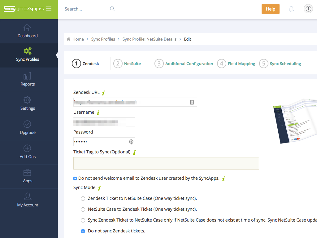 NetSuite App Integration with Zendesk Support